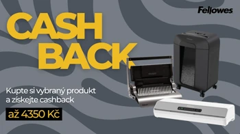 Fellowes cashback - až 4 350 Kč zpět!