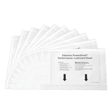 Čistící olejový papír Fellowes PowerShred Performance+ pro skartovací stroje (10ks)