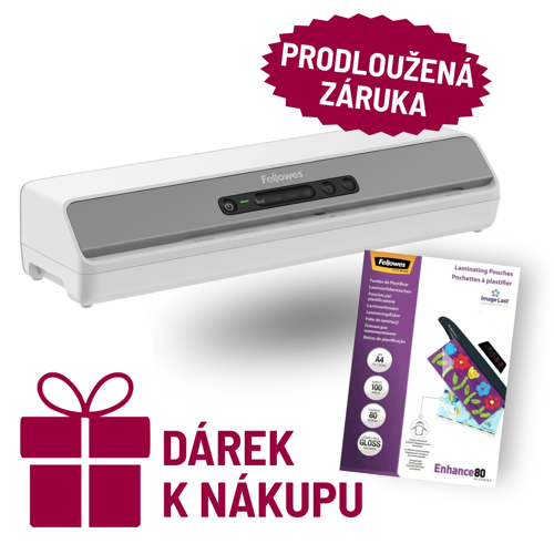 Laminátor Fellowes AMARIS A3 + DÁREK: laminovací fólie Fellowes A4 80mic ImageLast(100ks) + prodloužená záruka na 36 měsíců