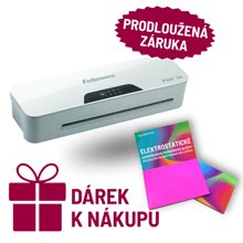 Laminátor Fellowes PIXEL A4 + dárek Poznámkové bločky elektrostatické Symbionotes 70x100 mm + prodloužená záruka na 36 měsíců