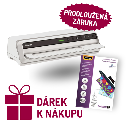 Laminátor Fellowes VENUS A3 + DÁREK: laminovací fólie Fellowes A4 80mic ImageLast(100ks) + prodloužená záruka na 36 měsíců