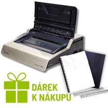 Vazač Fellowes GALAXY - E Wire + DÁREK: startovací balení spotřebního materiálu pro 100 vazeb