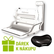 Vazač Fellowes Lyra 3v1 + dárek ergonomická podložka pod zápěstí Fellowes CRYSTAL